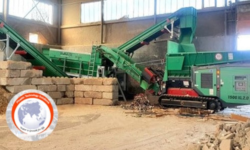 Waste Wood Recycling Plant, recycling process of waste wood